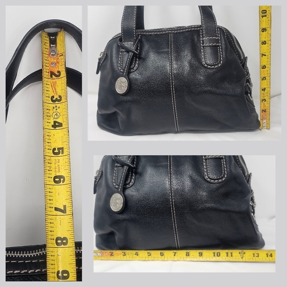 Michael Kors Hudson Large Black Pebbled Leather Shoulder Bag Satchel NWT $398 - Picture 16 of 16